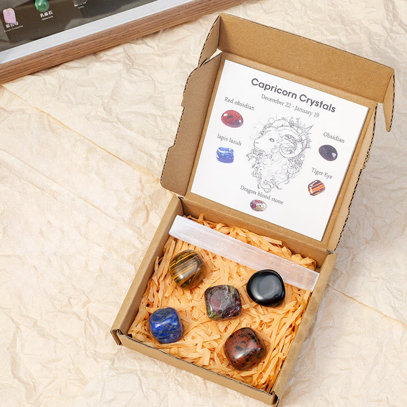 Olivenorma Zodiac Crystal Raw Stone Healing Set - Pisces - image 9
