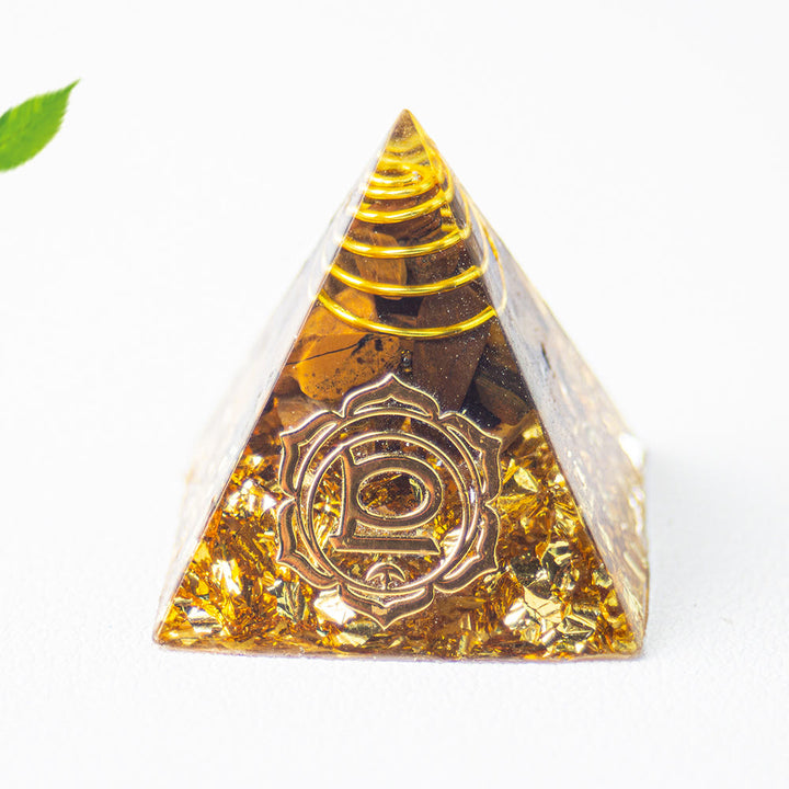 FREE Today: 7 Chakra Healing Orgone Pyramid - Solar Plexus Chakra & Tiger Eye - image 9