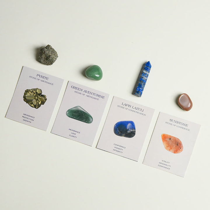 Olivenorma Emotional Healing Chakra Crystal Tower Set - Success & Fulfillment - image 0