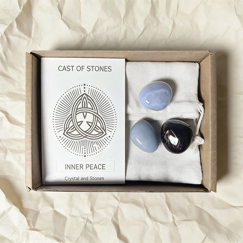 Olivenorma Emotional Energy Natural Stone Christmas Gemstone Decoration - Calm - image 5