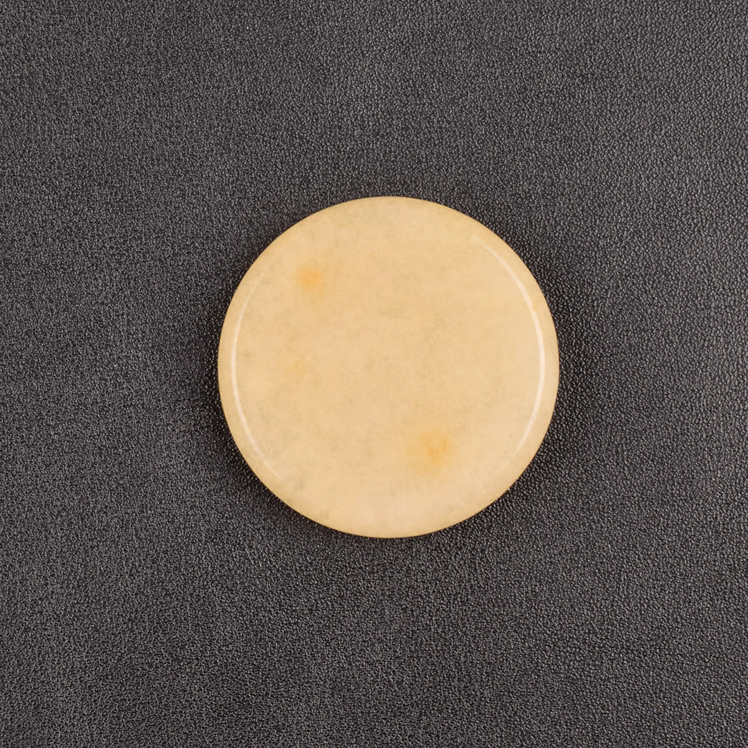 Olivenorma Round Healing Natural Stone Gemstone Decoration - Yellow Jade - image 32