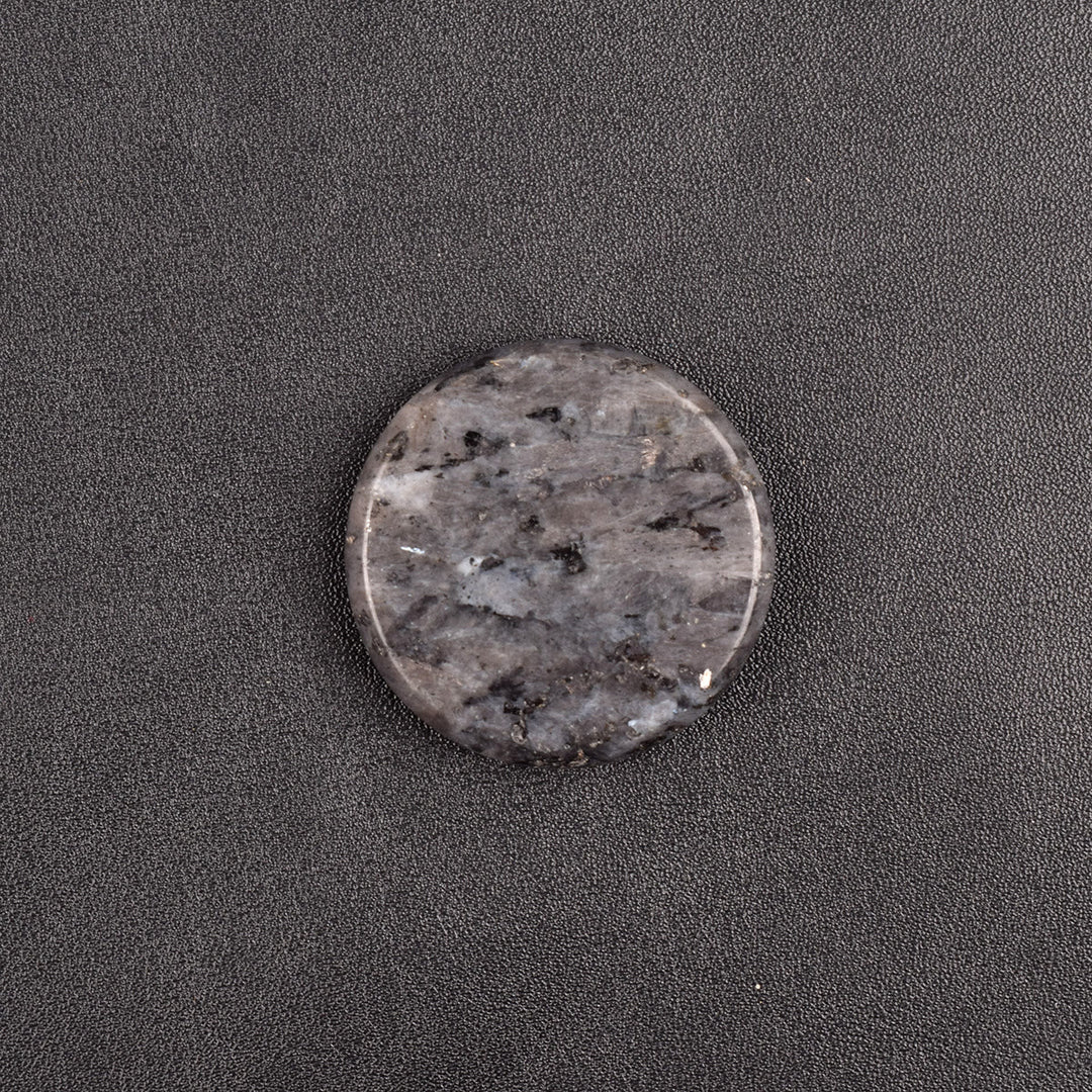 Olivenorma Round Healing Natural Stone Gemstone Decoration - Grey Jasper - image 22