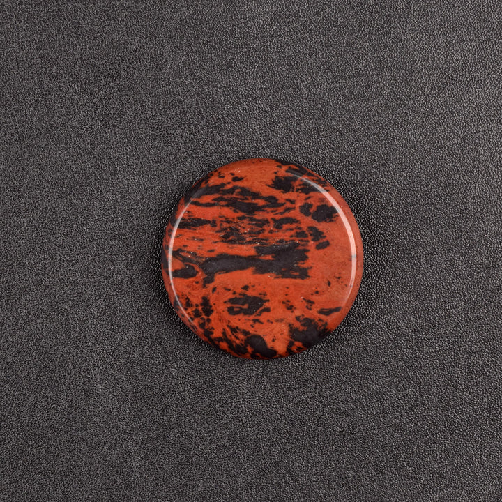Olivenorma Round Healing Natural Stone Gemstone Decoration - Red Obsidian - image 20