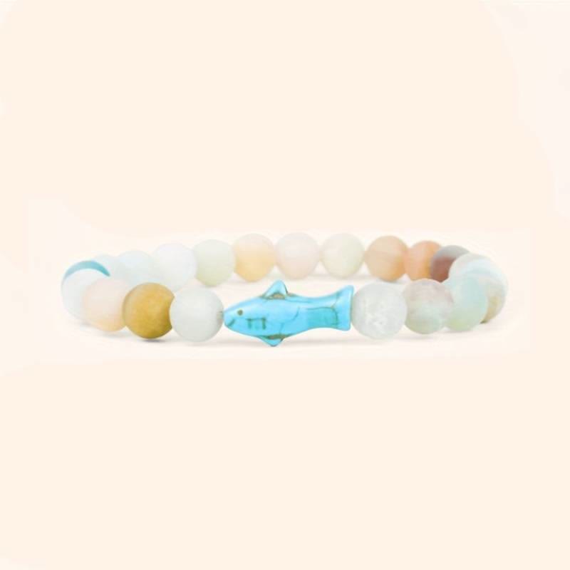Olivenorma Shark Protection Bracelet with Card - Amazonite - With Card - image 7
