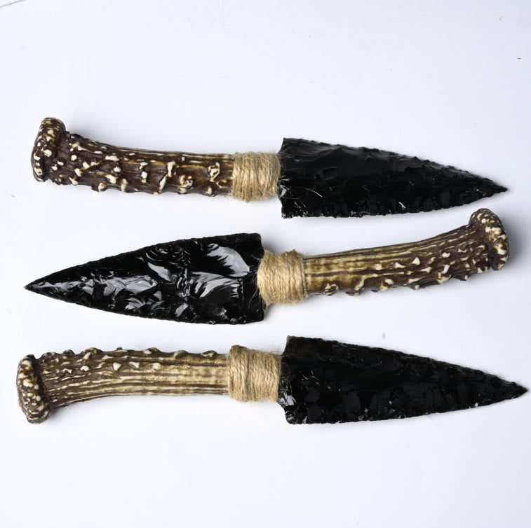 Olivenorma Obsidian Dragon Claw Dagger Gemstone Decoration - image 3