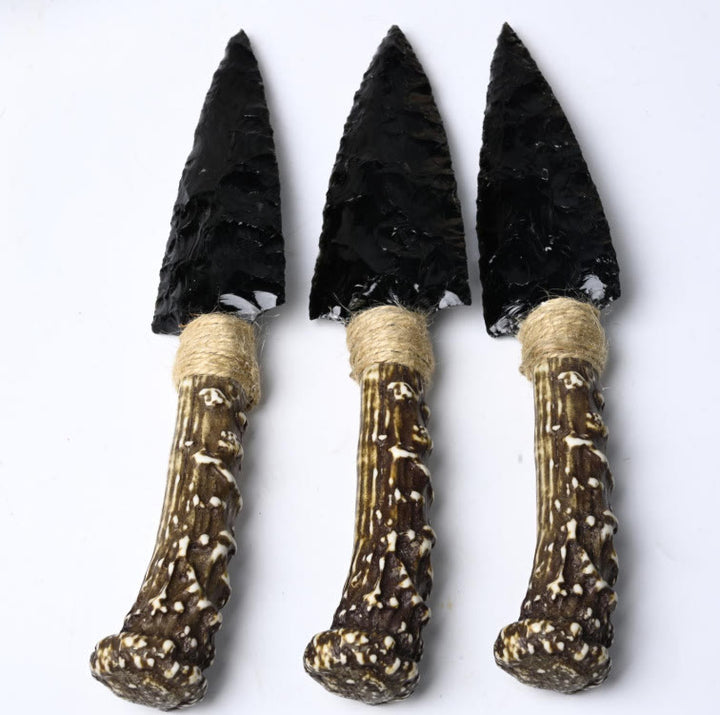 Olivenorma Obsidian Dragon Claw Dagger Gemstone Decoration - image 2