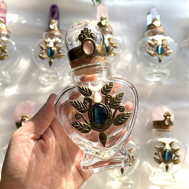 Olivenorma Natural Crystal Magic Energy Bottle Gemstone Decoration - image 17