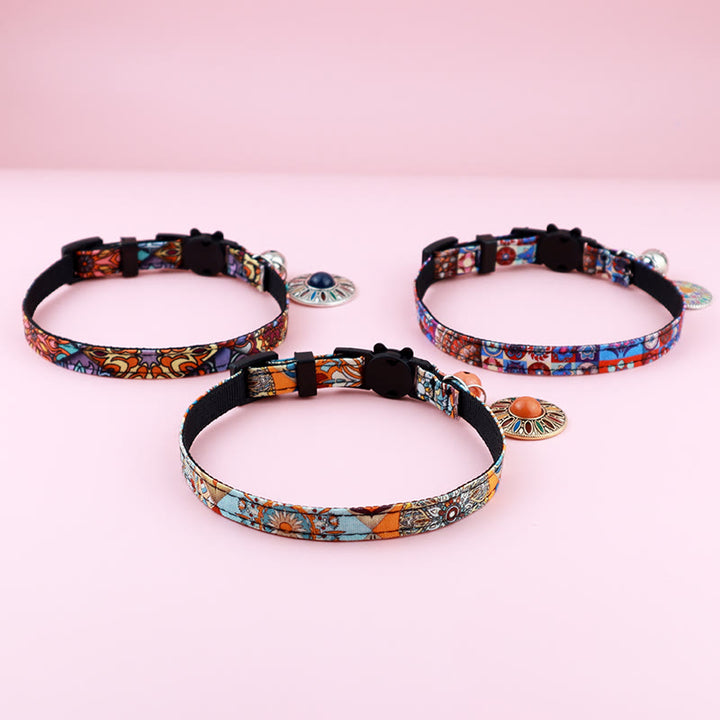 Olivenorma Vintage Bohemian Style Cat Pet Collar - image 11