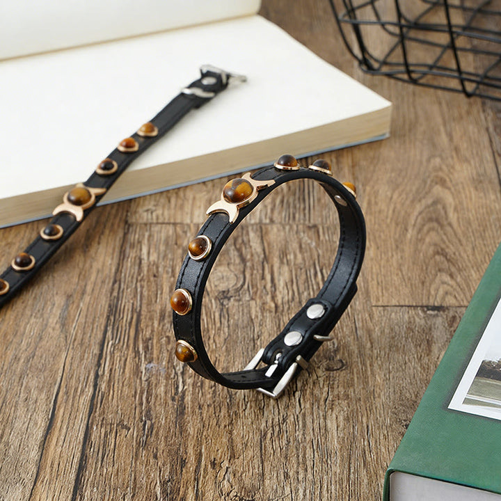 Olivenorma Premium Tiger Eye Dog Strength Pet Collar - image 3