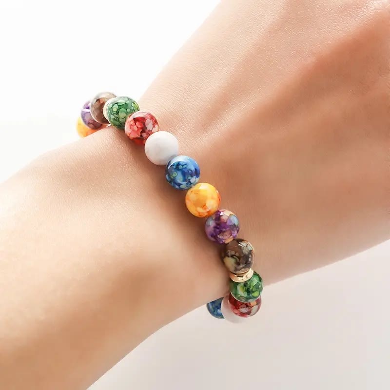 FREE Today: 7 Chakra Reiki Healing Stone Yoga Balance Bracelet - image 1