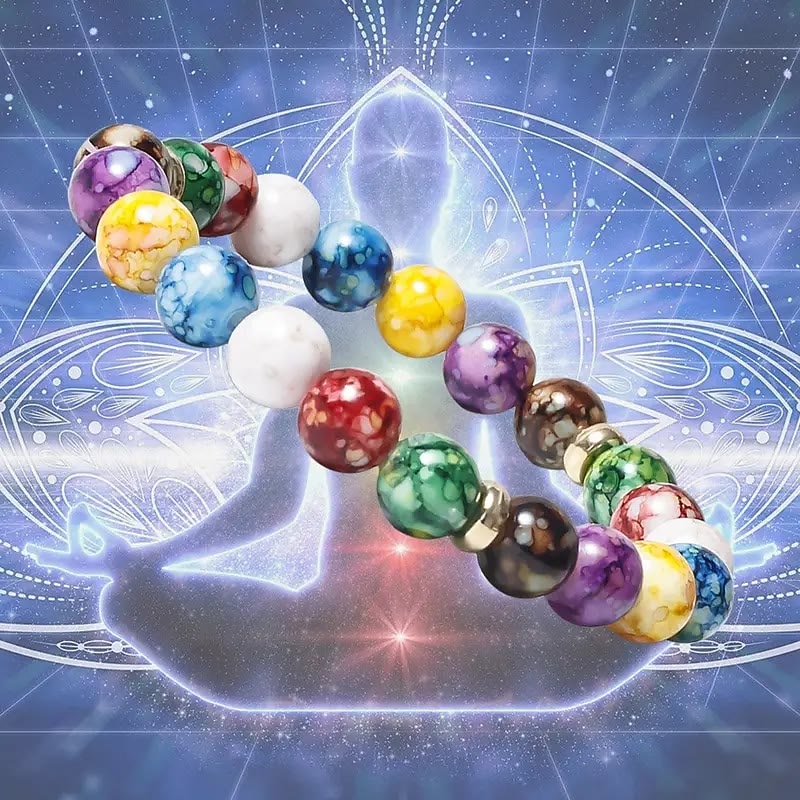 FREE Today: 7 Chakra Reiki Healing Stone Yoga Balance Bracelet - image 11