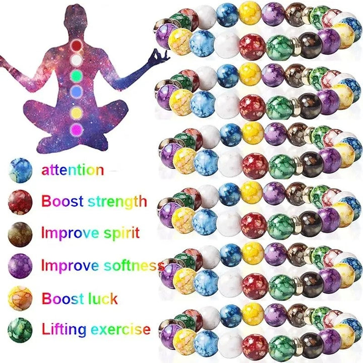 FREE Today: 7 Chakra Reiki Healing Stone Yoga Balance Bracelet - image 10