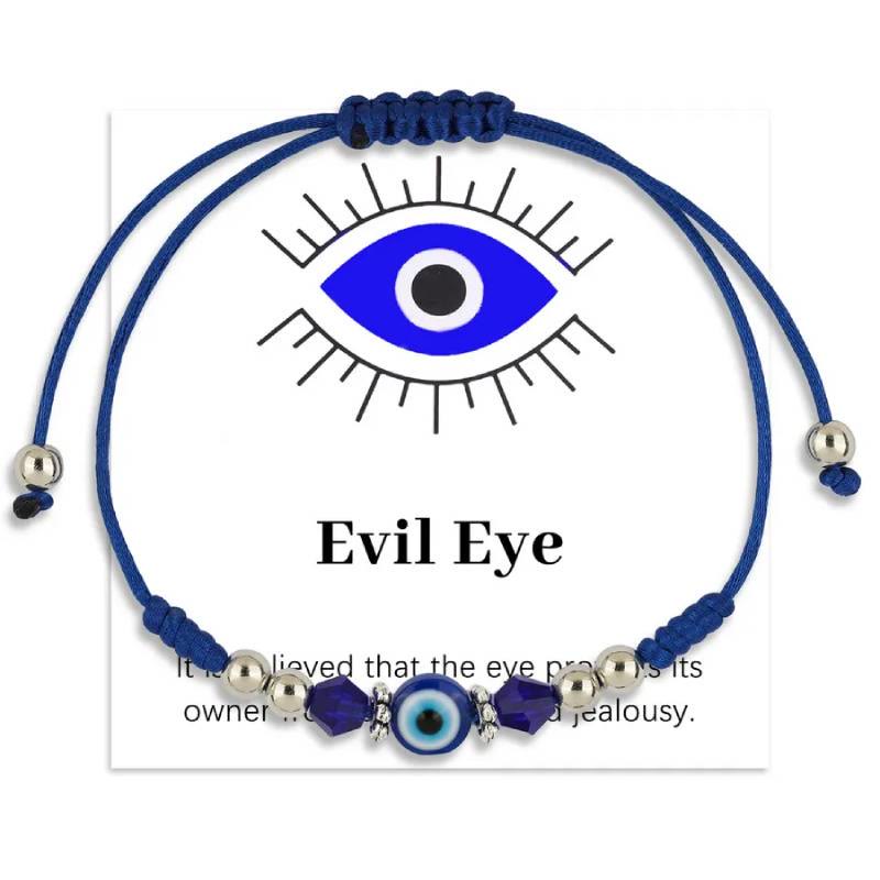 FREE Today: Evil Eye Good Luck Adjustable Protection Bracelet - Dark Blue - image 10
