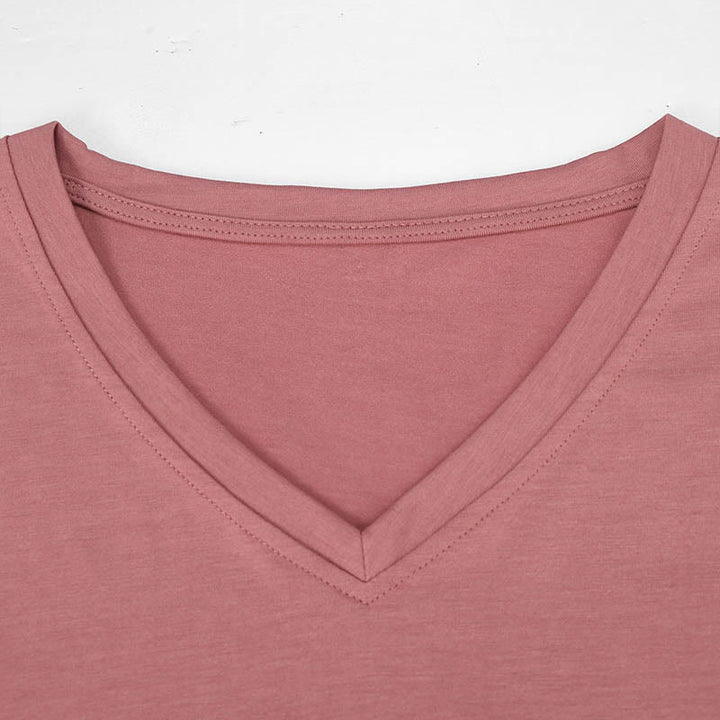 Olivenorma "Yoga is a journey inward" V-Neck Meditation T-Shirt - image 27