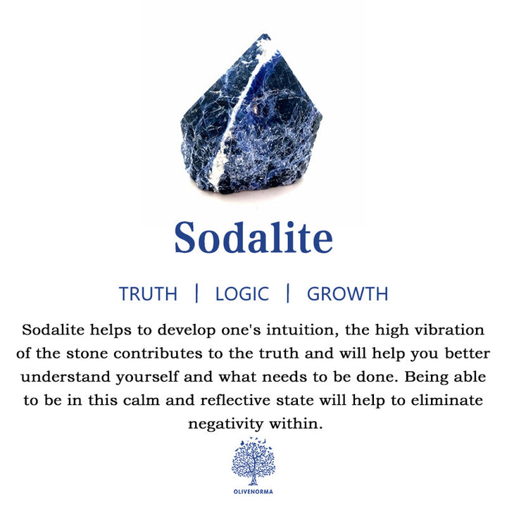 Olivenorma Sodalite&Howlite Beaded Bracelet - image 5