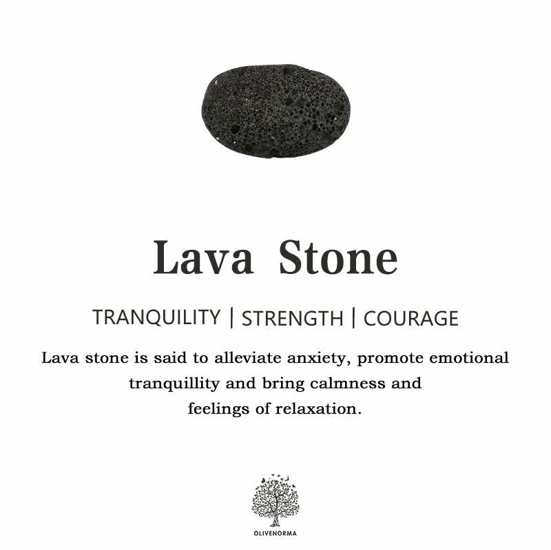 Olivenorma Obsidian&Lava Stone Beaded Bracelet - image 7