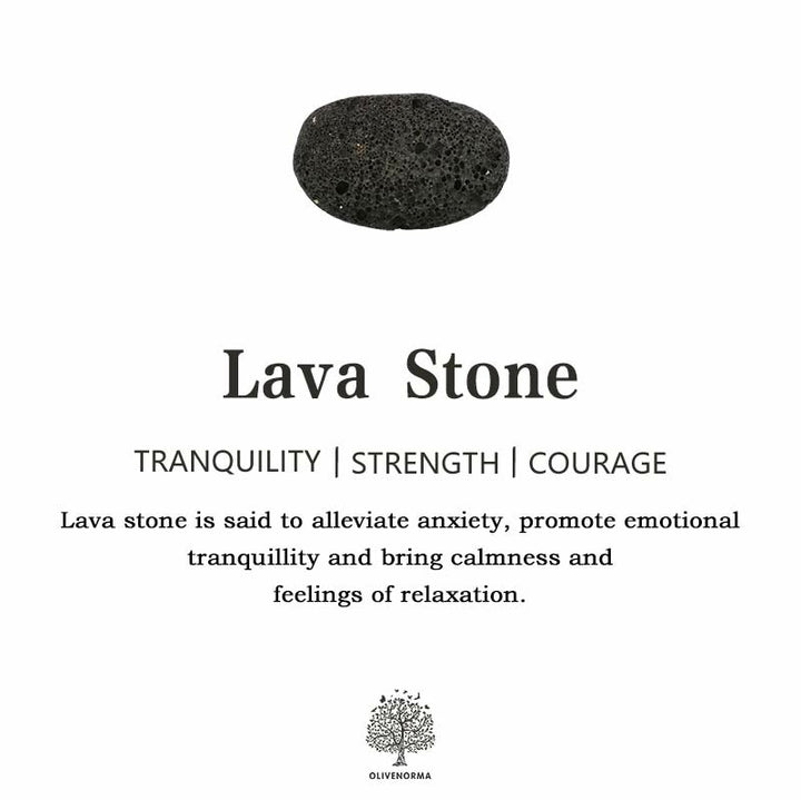 Olivenorma Obsidian&Lava Stone Beaded Bracelet - image 7