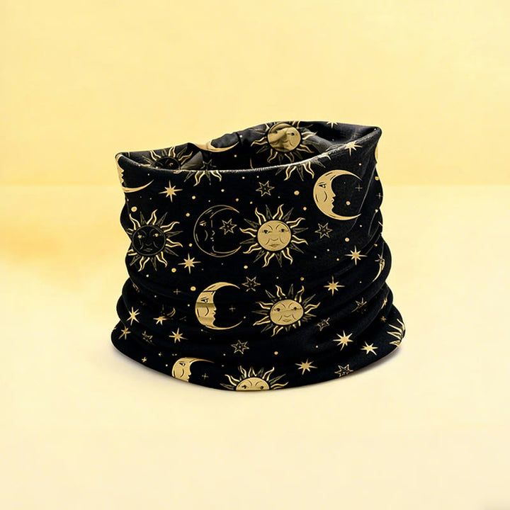 Olivenorma Boho Sun & Moon Printed Adjustable Yoga Headband - 2 - image 2