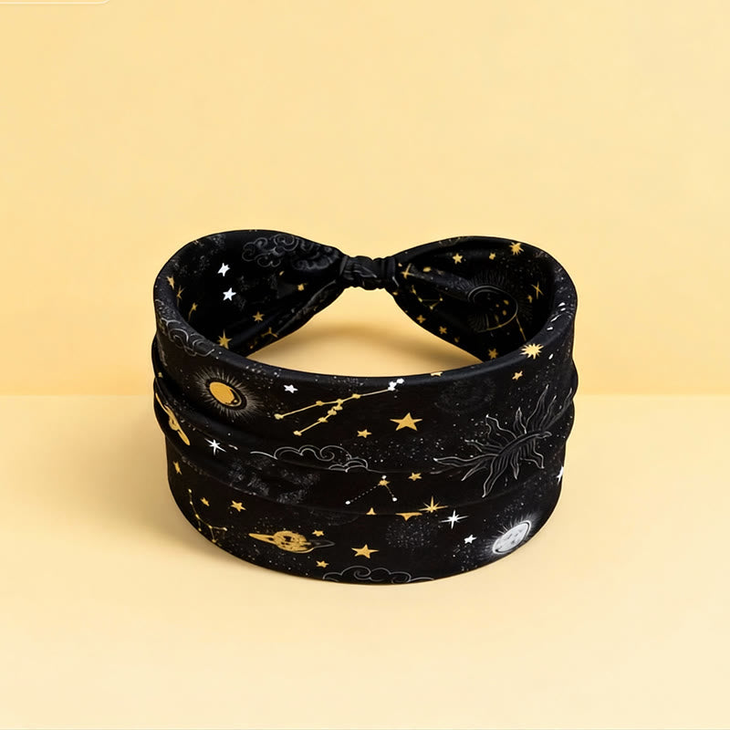 Olivenorma Boho Moon & Star  Adjustable Yoga Headband - 5 - image 4