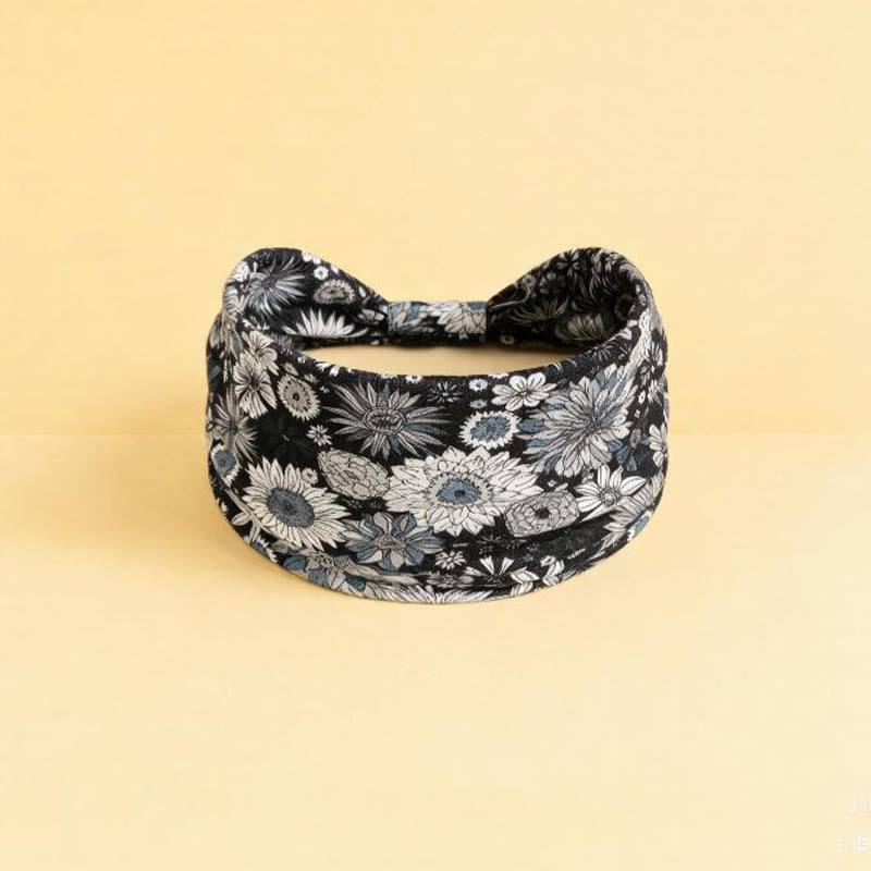 Olivenorma Boho Colorful Floral Print Adjustable Sports Headband - 13 - image 14
