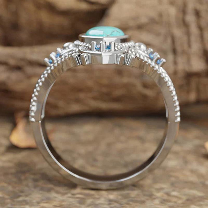 FREE Today: Bohemian Turquoise Square Ring - image 3