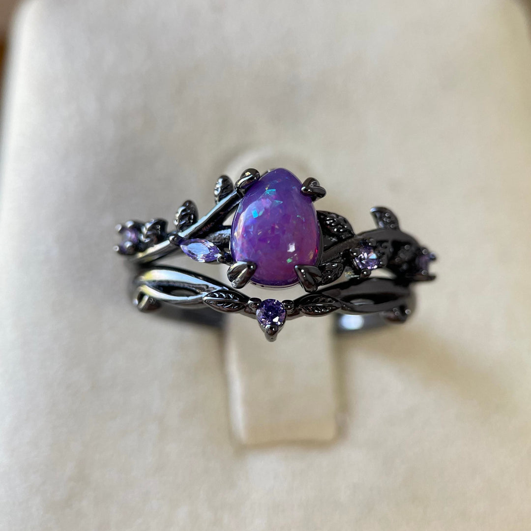 FREE Today: Mystic Purple Opal Oval Ring - image 11