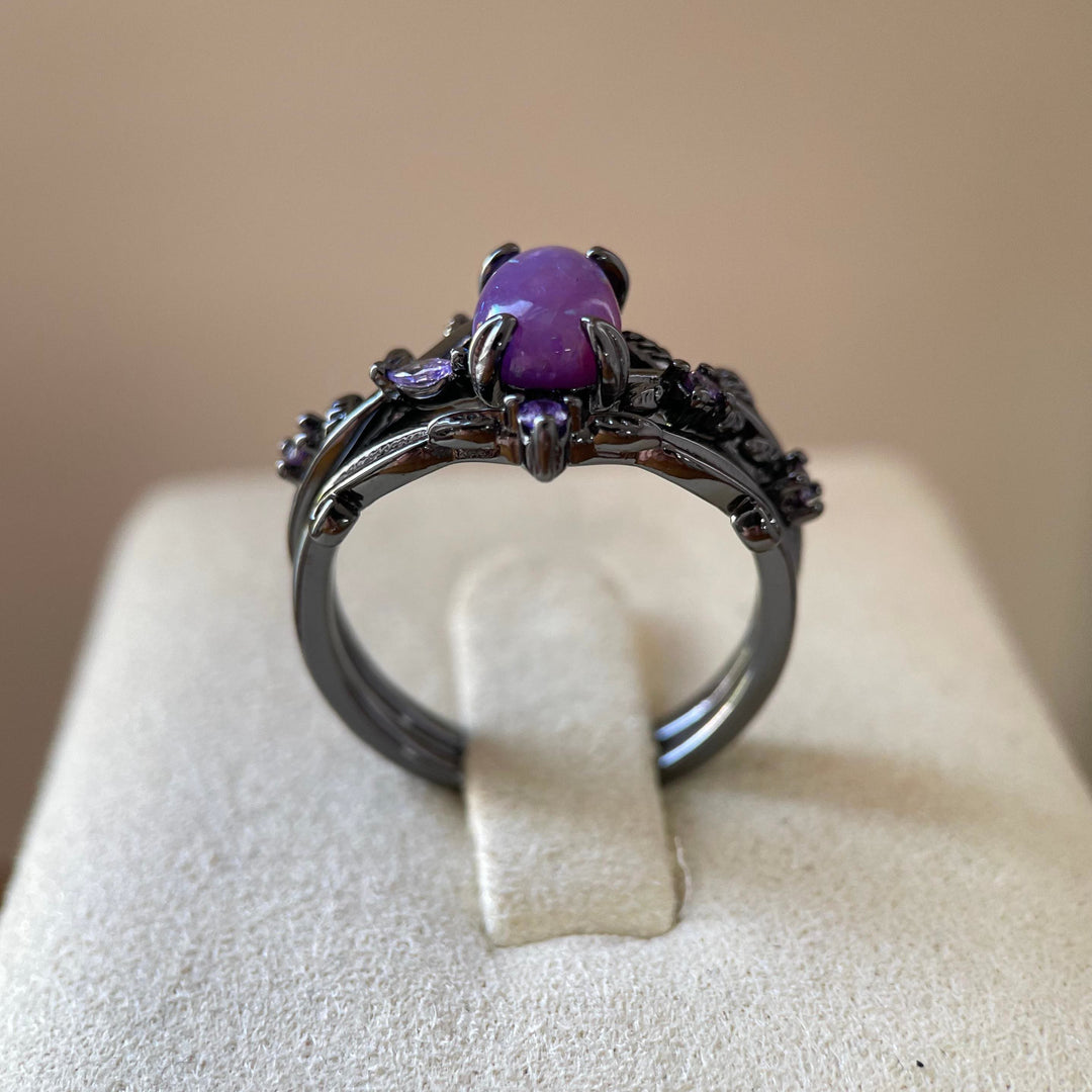 FREE Today: Mystic Purple Opal Oval Ring - image 14