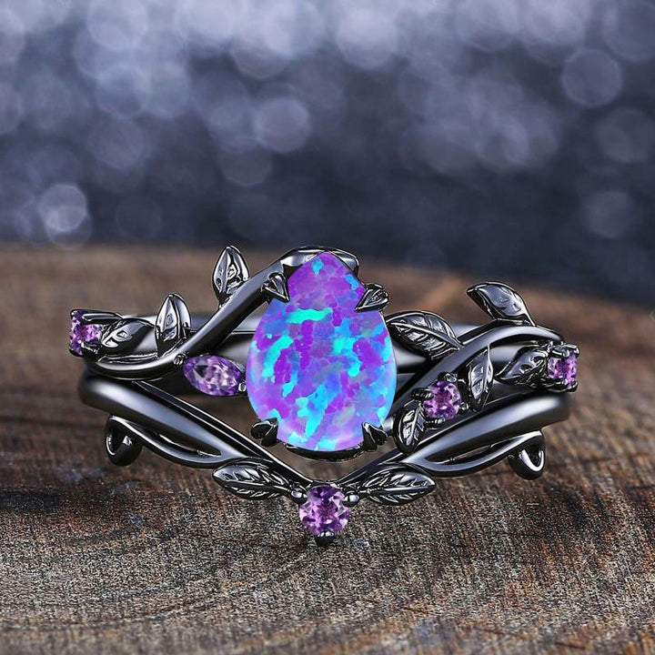 FREE Today: Mystic Purple Opal Oval Ring - US 10 - image 0