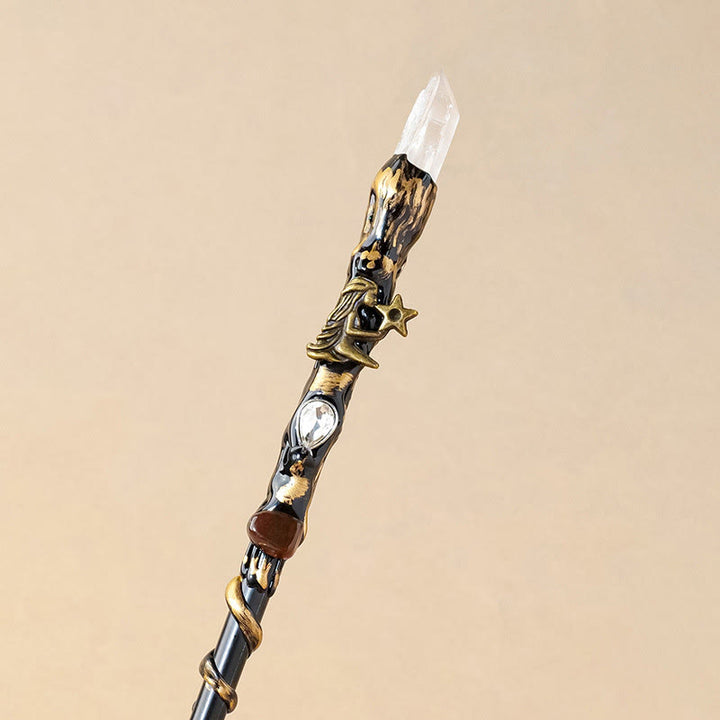 Olivenorma Natural Clear Crystal 12 Constellation Magic Crystal Wands - Virgo - image 6