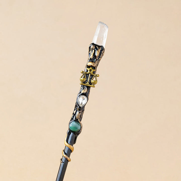 Olivenorma Natural Clear Crystal 12 Constellation Magic Crystal Wands - Libra - image 7