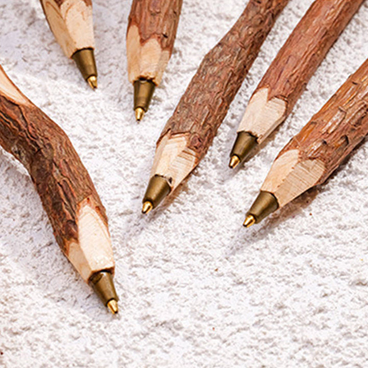 Olivenorma Natural Gemstone Wooden Ballpoint Pen Crystal Wands - image 47