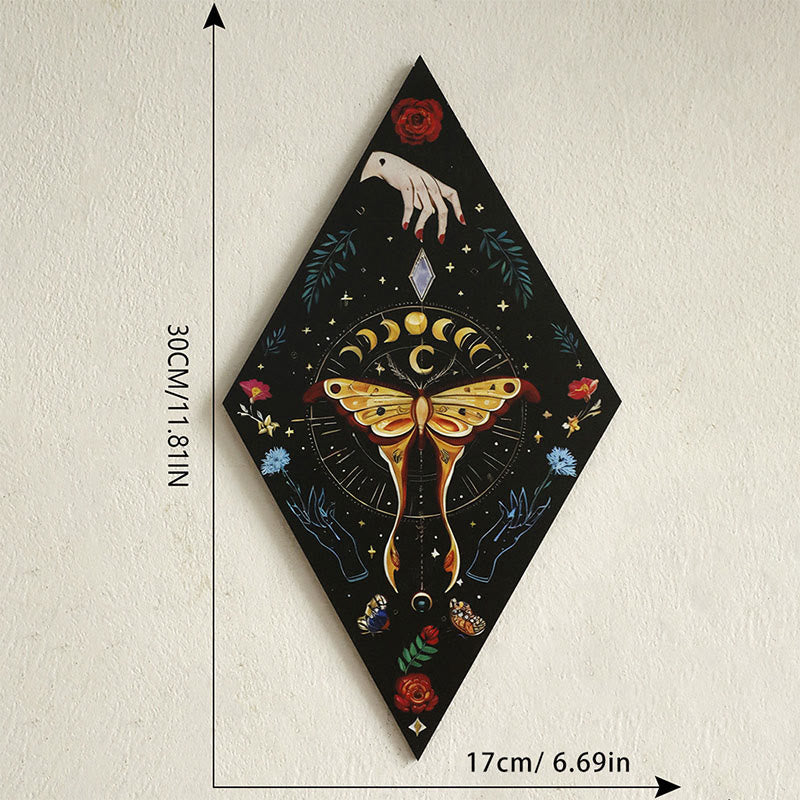 Olivenorma Wooden Rhombus Butterfly Crystal Shelf - F - image 6