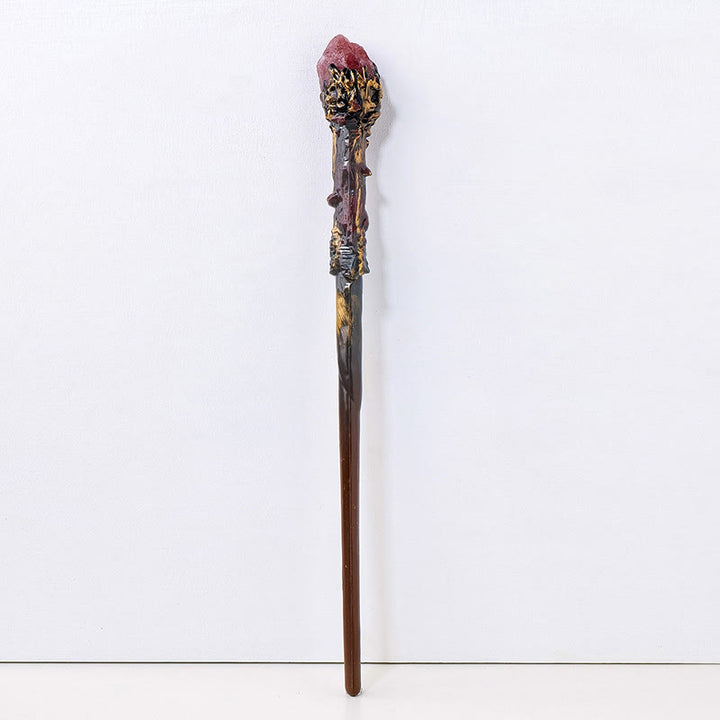 Olivenorma Natural Gemstone Magic Crystal Wands - Strawberry Quartz-Raw Stone - image 5