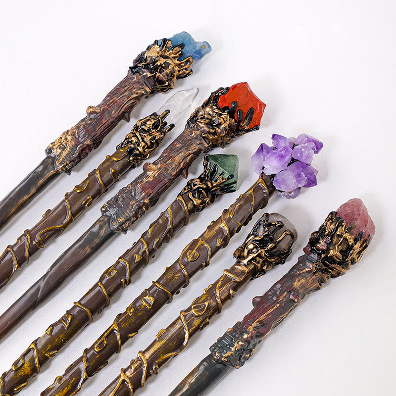 Olivenorma Natural Gemstone Magic Crystal Wands - image 18