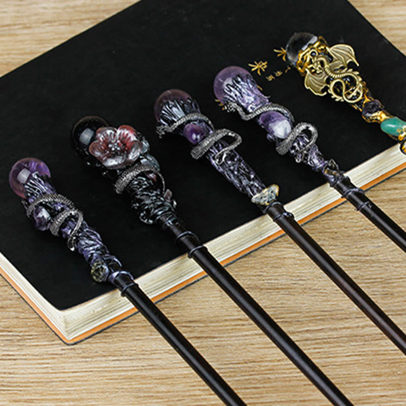 Olivenorma Natural Gemstone Magic Crystal Wands - image 0