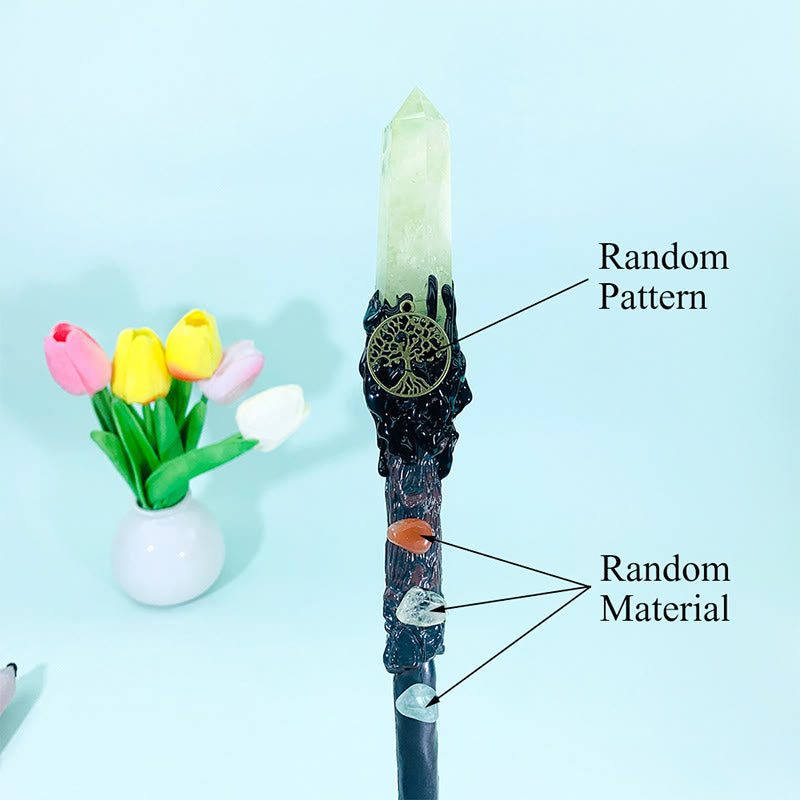 Olivenorma Natural Gemstone Magic Crystal Wands - Citrine - image 9