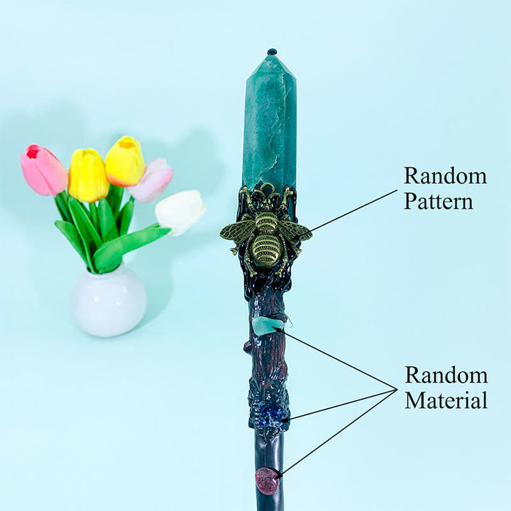 Olivenorma Natural Gemstone Magic Crystal Wands - Green Aventurine - image 15