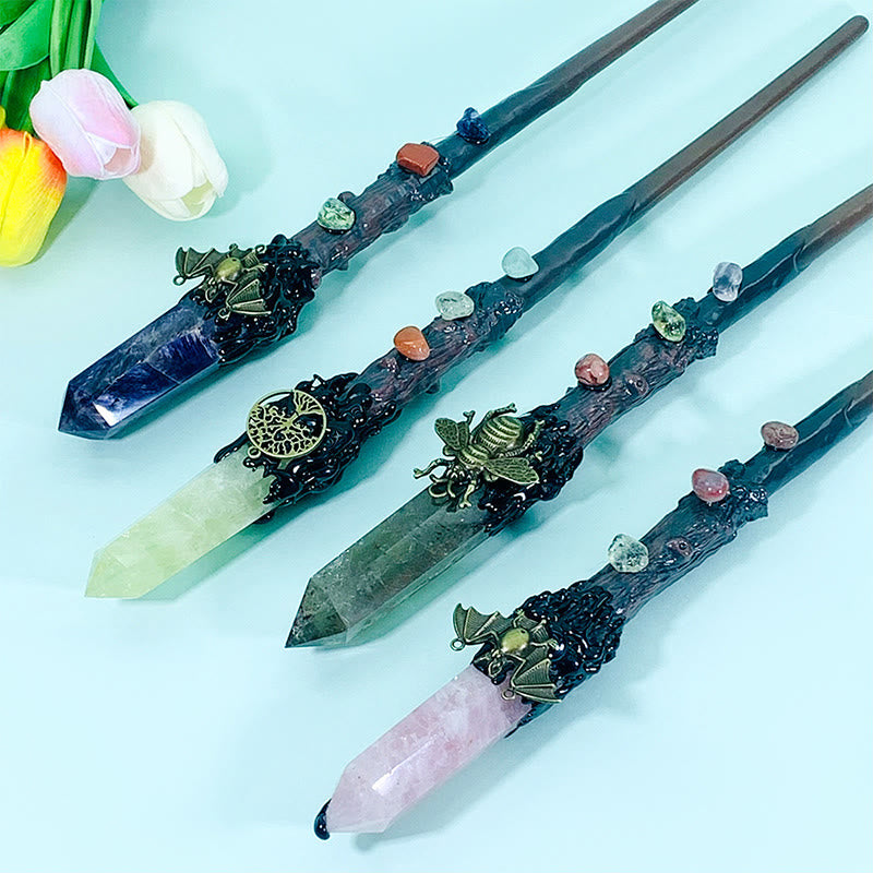 Olivenorma Natural Gemstone Magic Crystal Wands - image 2
