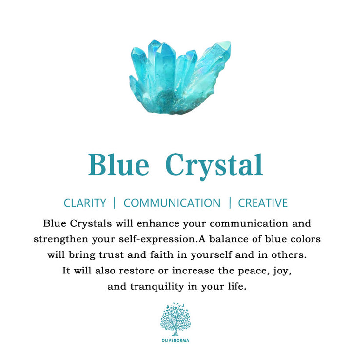 Olivenorma Handmade Crystal Chips Tree of Life Suncatcher Wind Chime - image 8