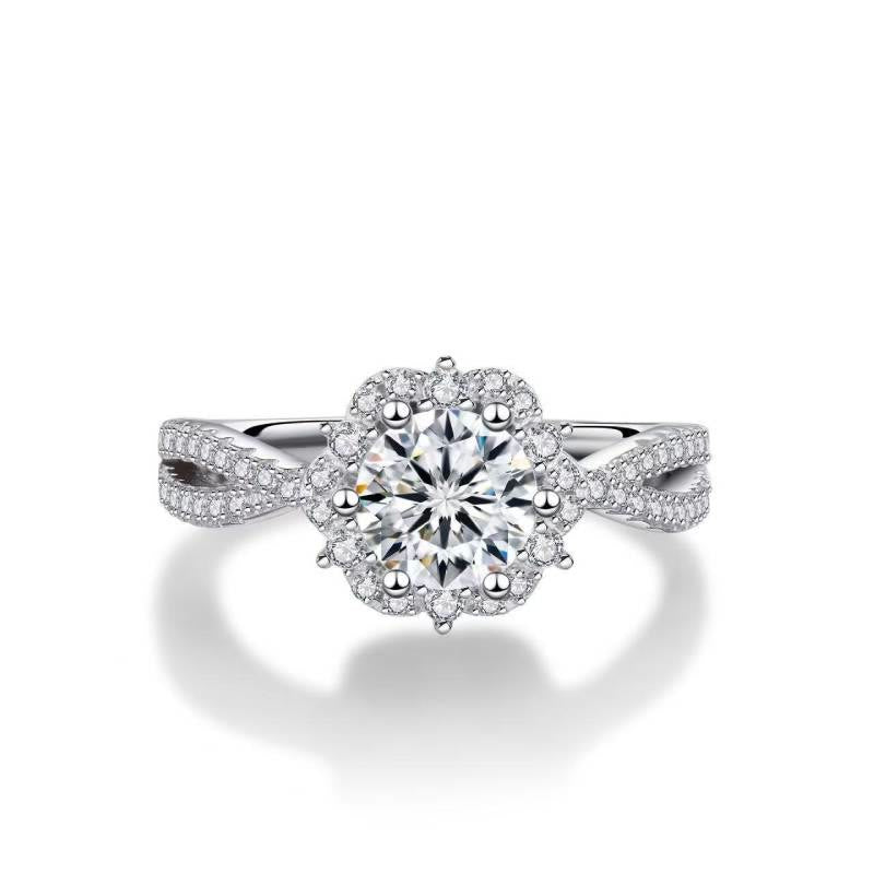 FREE Today: 2Pcs Rose Prince & Princess Engagement Ring Set - Women - Style 1 - image 1