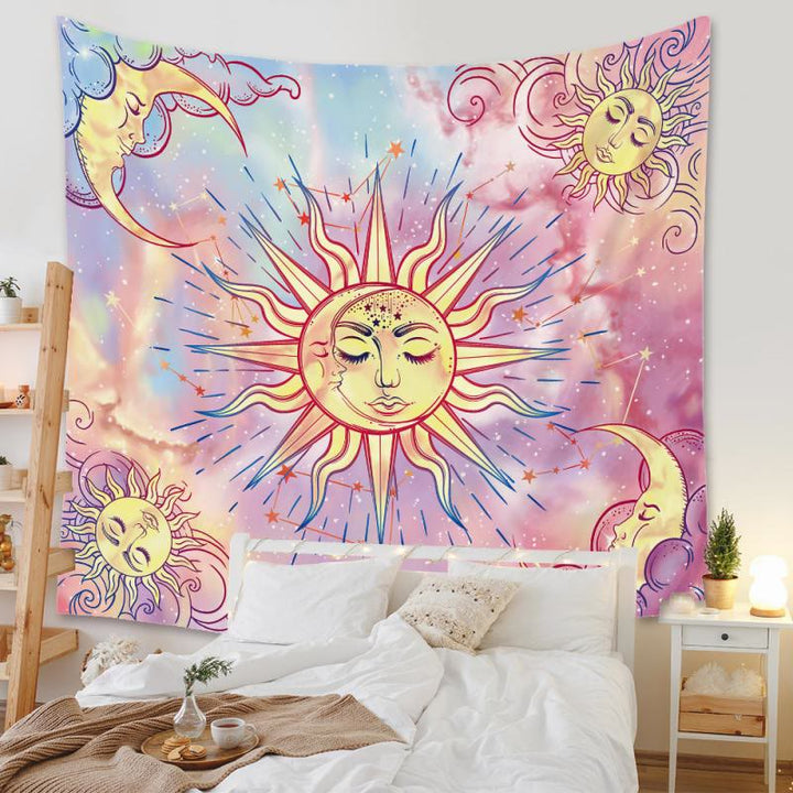 Olivenorma Mandala Digital Print Bohemian Wall Tapestry  - Rainbow & Nebula - 180*230cm - image 4