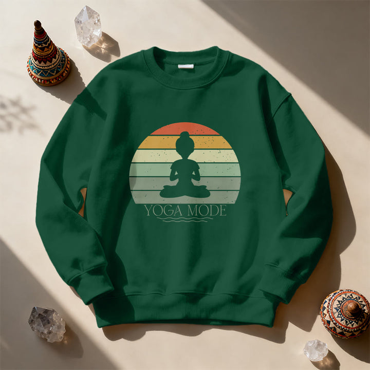 Olivenorma Funny Yoga Lover Sweatshirt - image 14