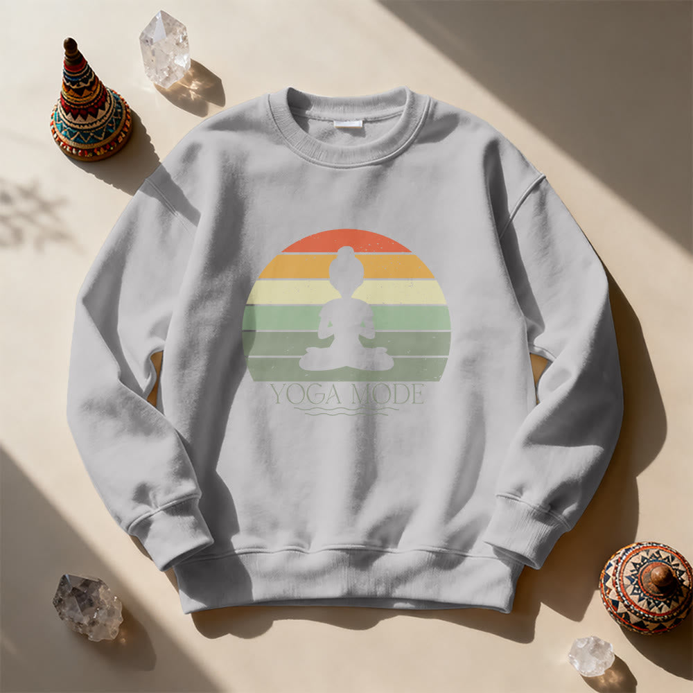 Olivenorma Funny Yoga Lover Sweatshirt - image 12