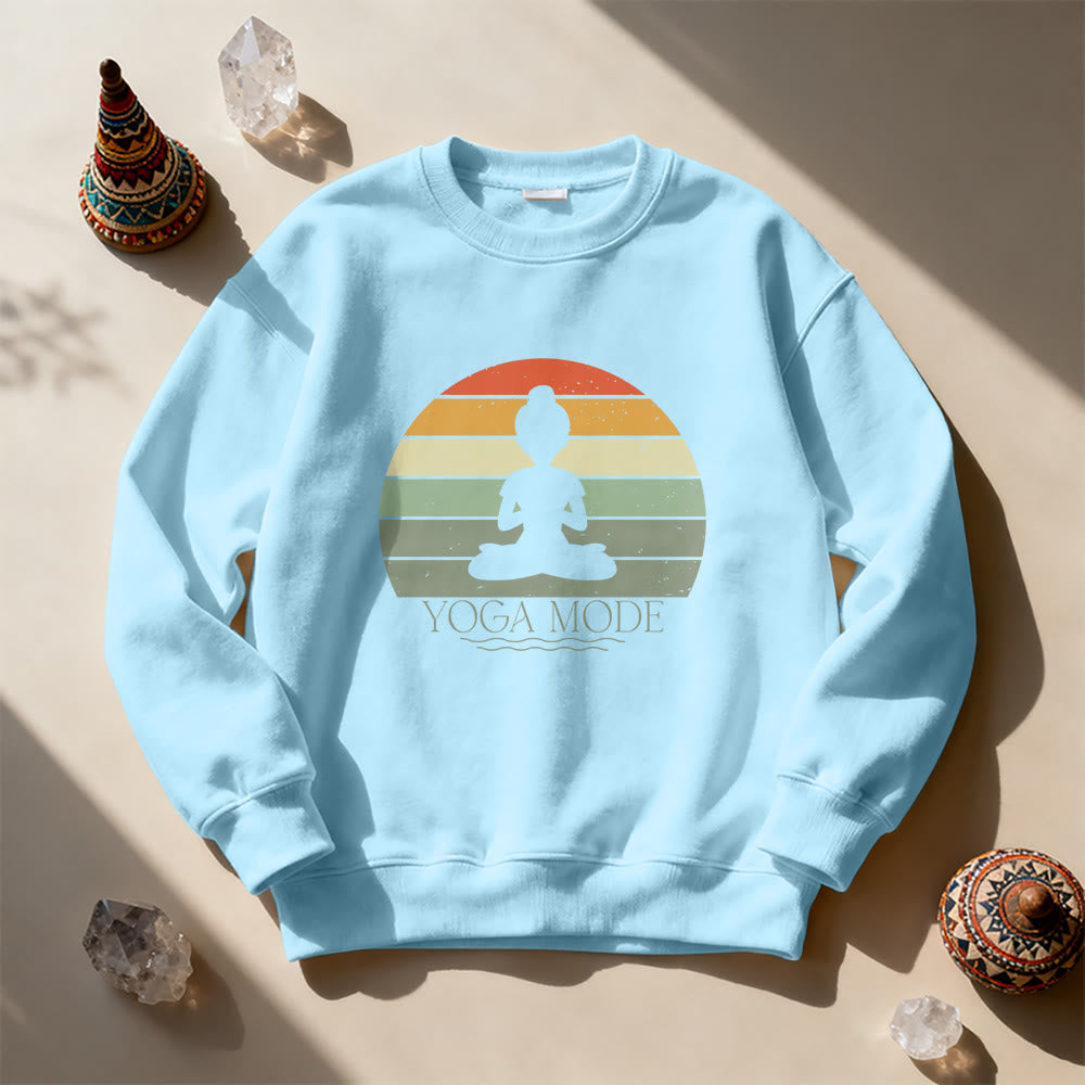 Olivenorma Funny Yoga Lover Sweatshirt - image 16