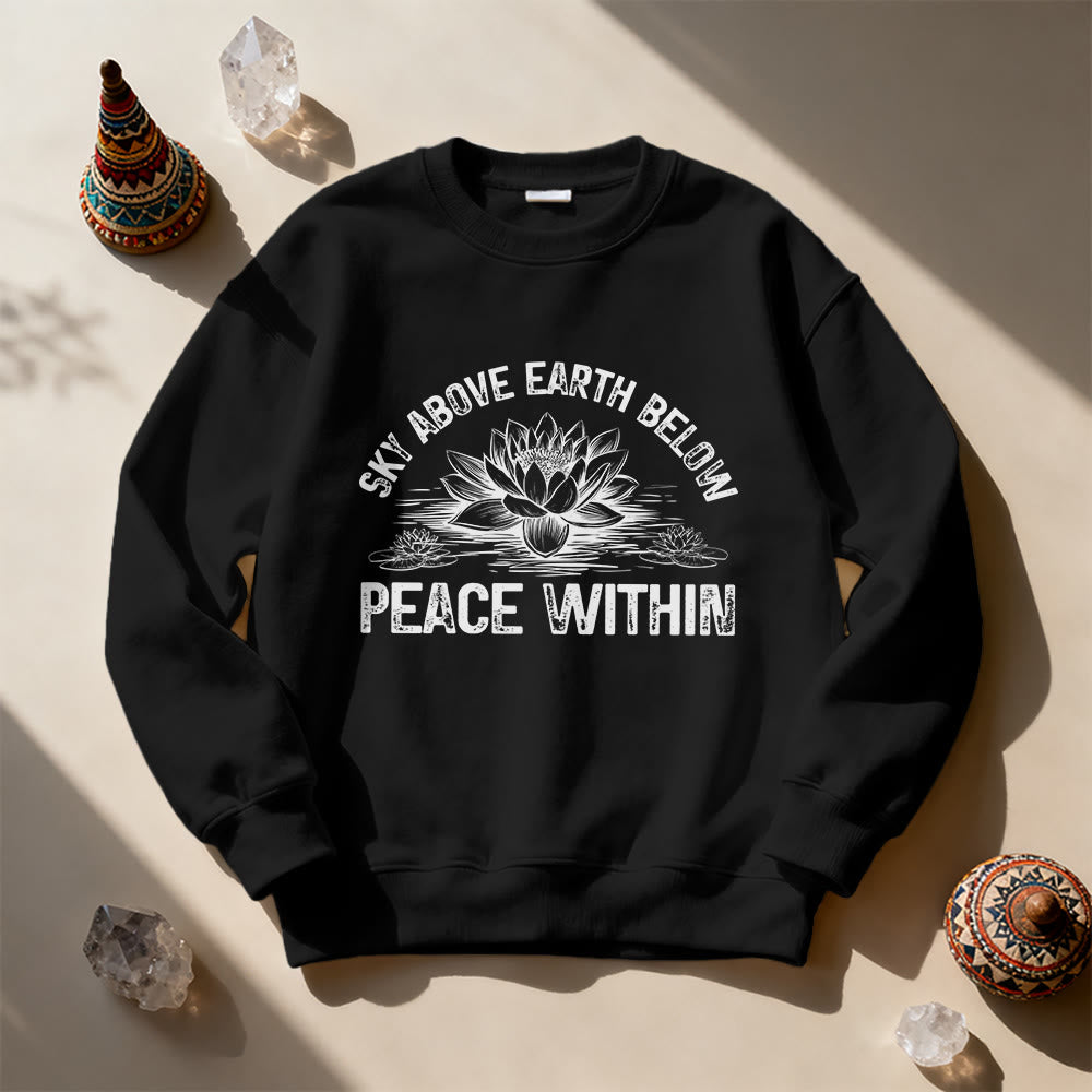 Olivenorma Lotus Mindfulness Meditation Sweatshirt - image 8