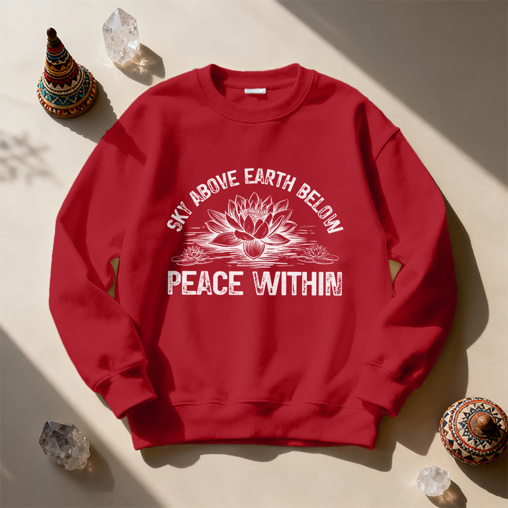 Olivenorma Lotus Mindfulness Meditation Sweatshirt - image 14
