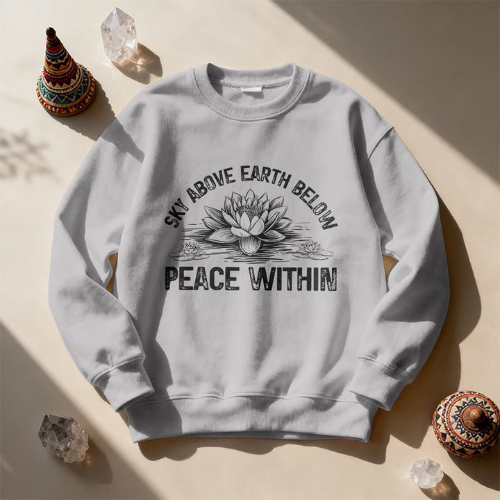 Olivenorma Lotus Mindfulness Meditation Sweatshirt - image 1