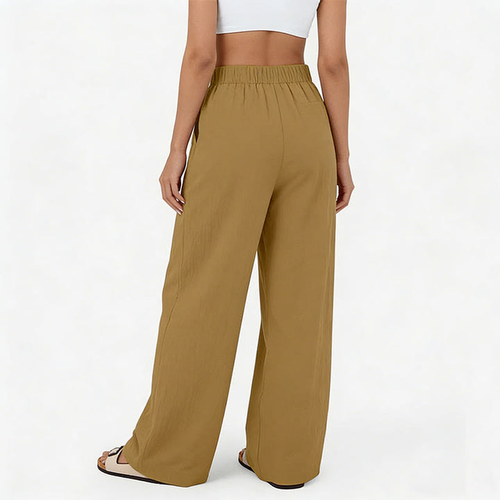 Olivenorma Women's High-Waist Relaxed Wide-Leg Casual Pants - image 13