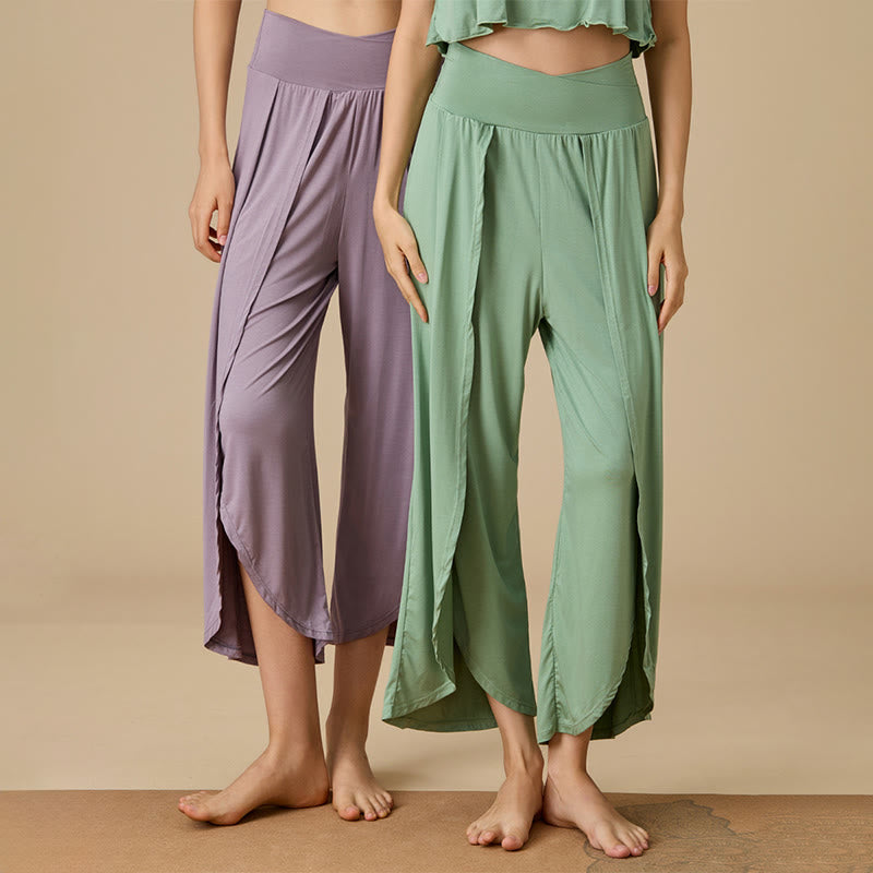 Olivenorma Women's Bamboo Flow Elastic Waist Pants - image 3