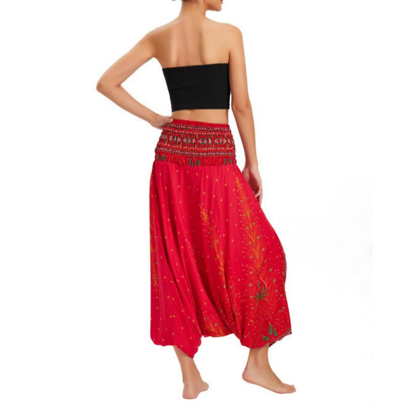 Olivenorma Women's Bohemian Wide Leg Yoga Pants - image 19